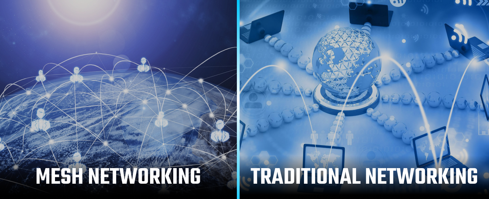 Mesh Networking vs. Traditional Networking